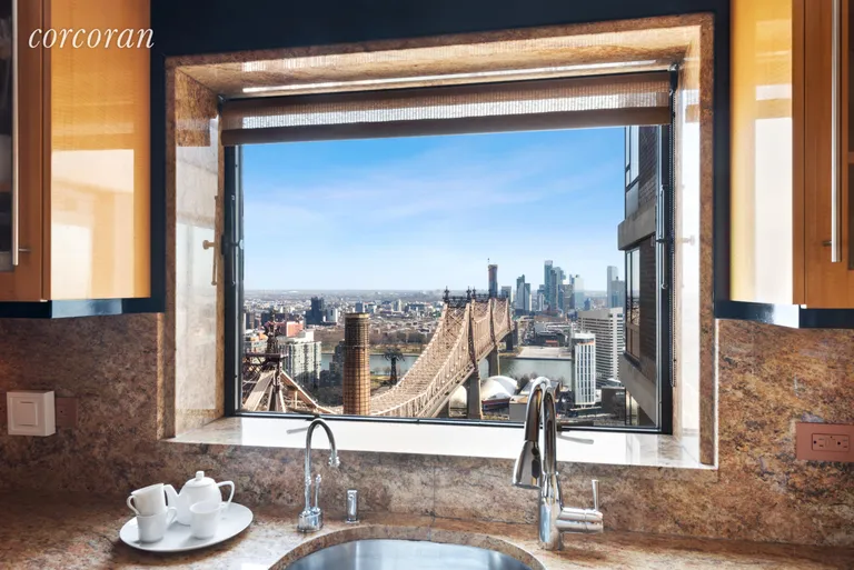 New York City Real Estate | View 425 East 58th Street, 33B | Kitchen with a View! | View 10