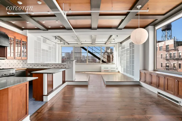 New York City Real Estate | View 8 East 12th Street, 8/9 | Kitchen & Living Space | View 3