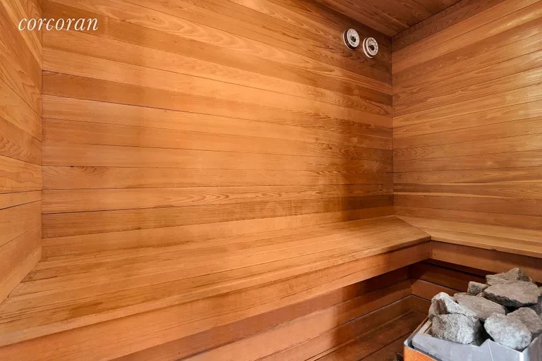 New York City Real Estate | View 8 East 12th Street, 8/9 | Full-Size Sauna | View 5