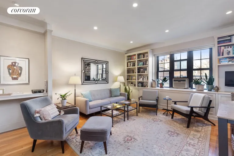 New York City Real Estate | View 2 Grace Court, 6B | Living Room | View 10
