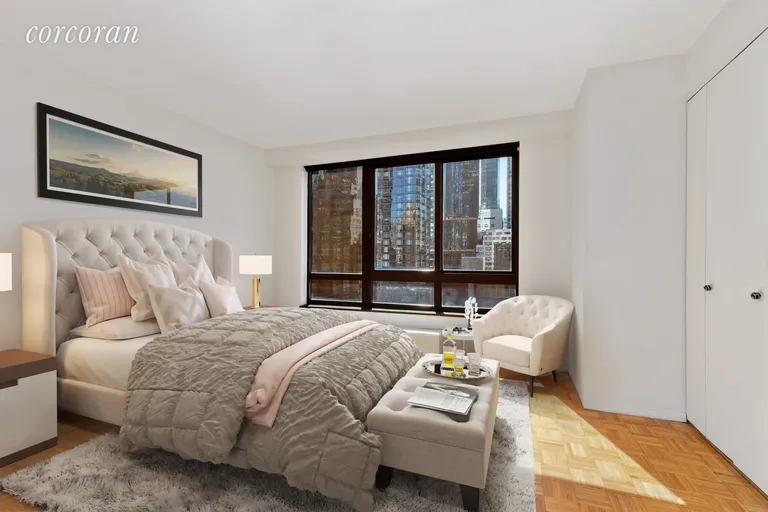 New York City Real Estate | View 100 United Nations Plaza, 9C | Virtually Staged | View 2