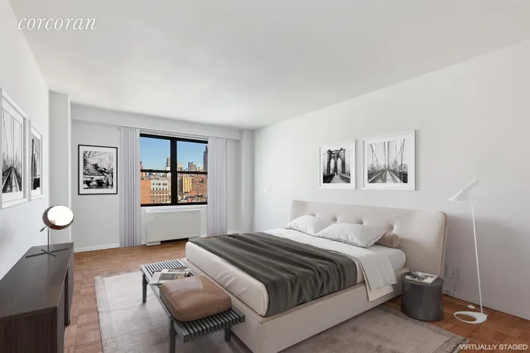 New York City Real Estate | View 200 East 74th Street, 12E | Quiet Master Bedroom away from 3rd Avenue | View 5