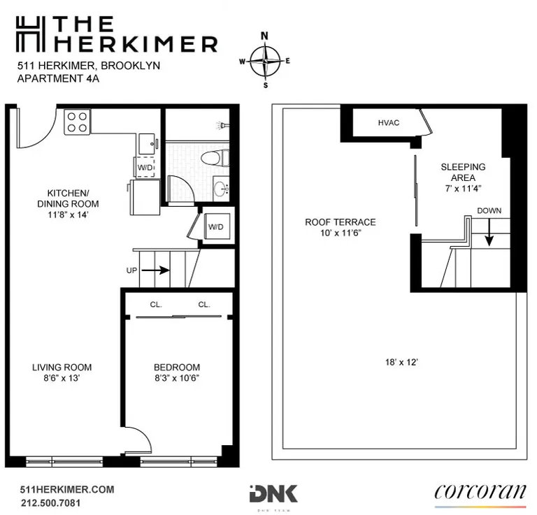 511 Herkimer Street, 7 | floorplan | View 7