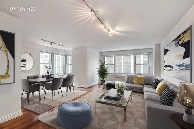 New York City Real Estate | View 77 West 55th Street, 6B | 2 Beds, 2 Baths | View 1