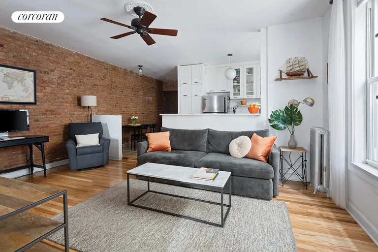 New York City Real Estate | View 411 15th Street, D | 2 Beds, 1 Bath | View 1