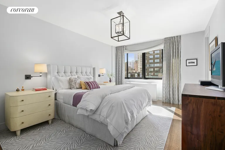 New York City Real Estate | View 203 East 72nd Street, 5B | Master Suite overlooking tranquil gardens | View 8