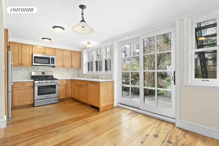 New York City Real Estate | View 198 Warren Street | Garden floor kitchen | View 18