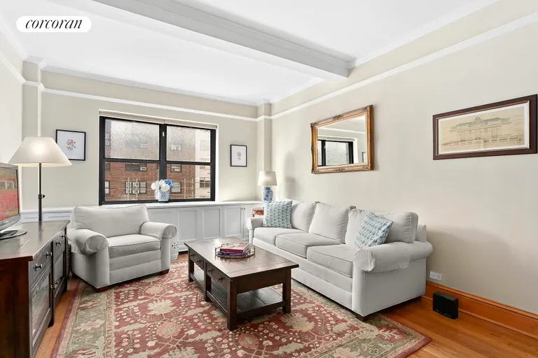 New York City Real Estate | View 229 East 79th Street, 8C | South Facing Living Room | View 2