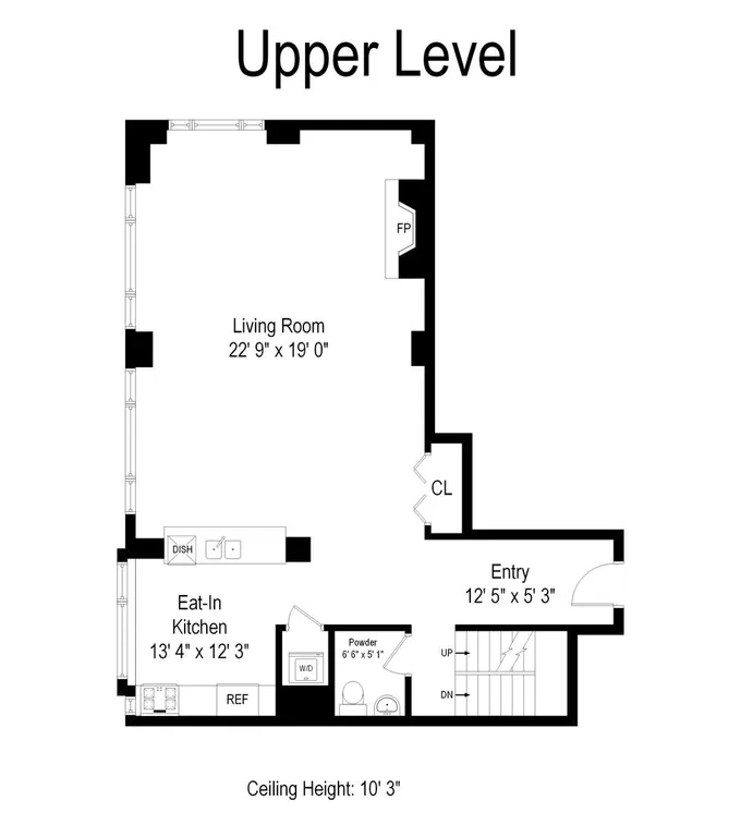 380 Lenox Avenue, PHG | floorplan | View 12