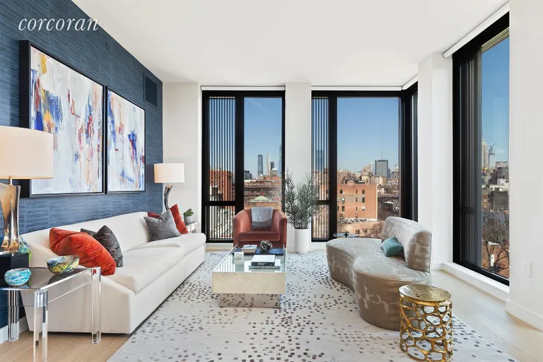New York City Real Estate | View 100 Barrow Street, 9B | Spectacular Open City Views | North and East | View 3