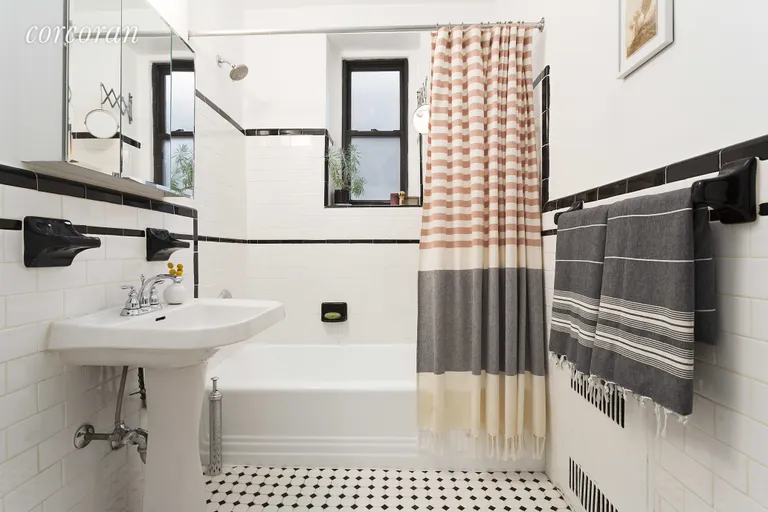New York City Real Estate | View 125 Ocean Avenue, 4A | Sparkling Bath | View 6