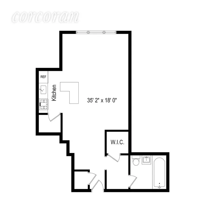 New York City Real Estate | View 69-10 108th Street, 1A | Floor Plan | View 7