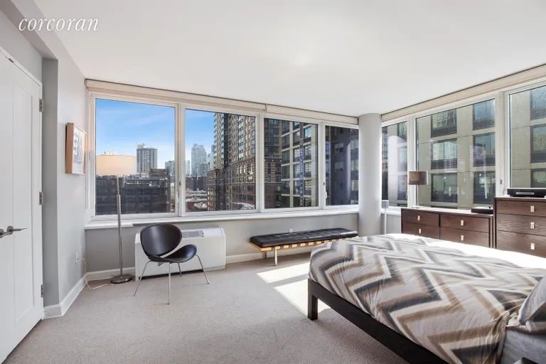 New York City Real Estate | View 80 Riverside Boulevard, 11P | Master Bedroom | View 4