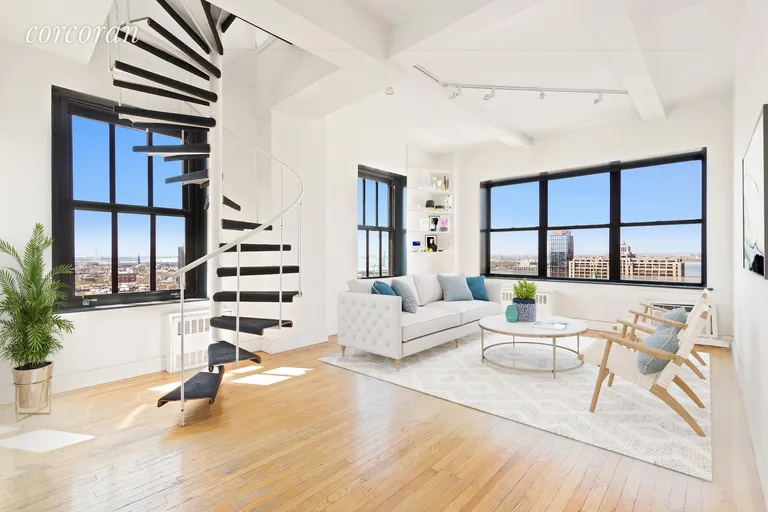 New York City Real Estate | View 150 Joralemon Street, 12G | Virtually Staged | View 12