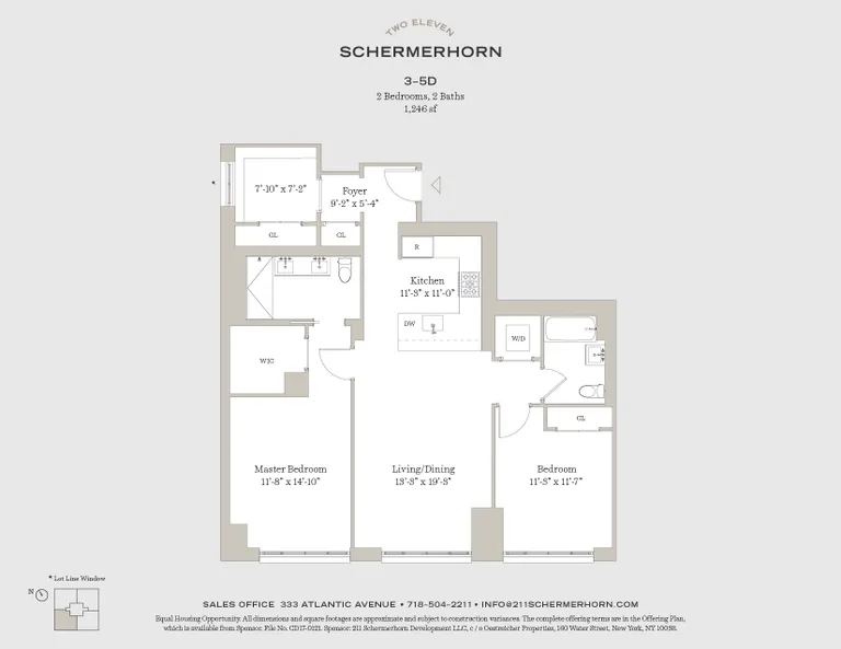211 Schermerhorn Street, 3D | floorplan | View 1