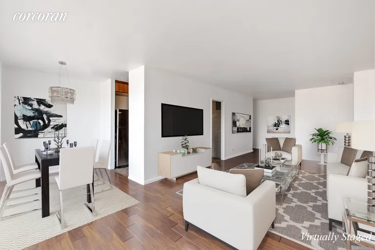 New York City Real Estate | View 382 Central Park West, 18K | Virtually Staged | View 2