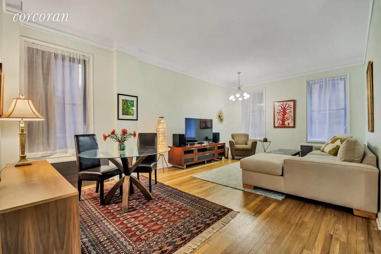 New York City Real Estate | View 265 Riverside Drive, 2G | SPACIOUS LIVING | DINING ROOM WITH OAK HARDWOODS | View 2