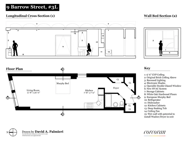 9 Barrow Street, 3L | floorplan | View 6