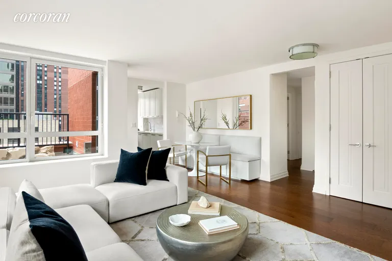 New York City Real Estate | View 200 East 94th Street, 817 | Living Room | View 3