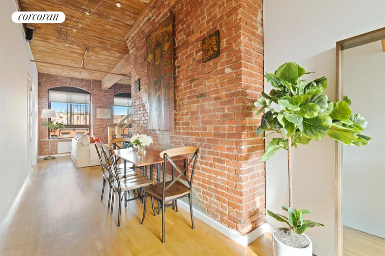 New York City Real Estate | View 420 12th Street, A3L | Foyer and Dining  | View 3