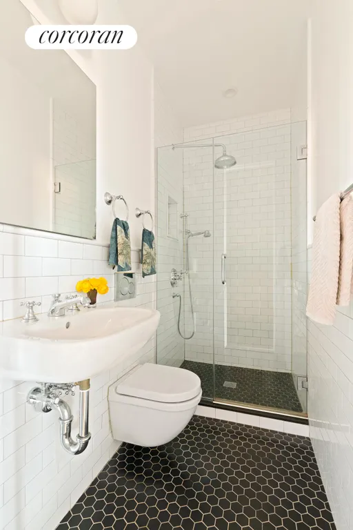 New York City Real Estate | View 420 12th Street, A3L | New Spa Bathroom | View 8