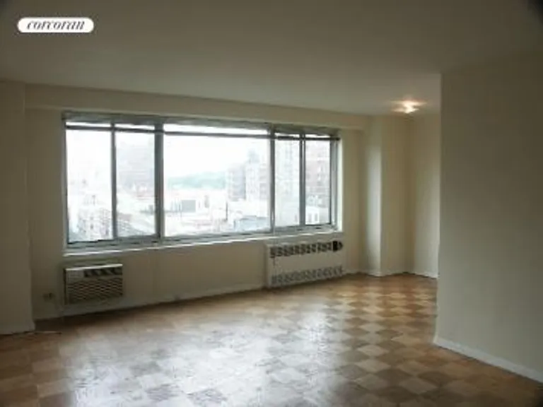 New York City Real Estate | View 392 Central Park West, 11U | Living Room with wall-to-wall windows | View 4