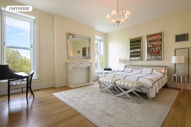 New York City Real Estate | View 1 Central Park South, 507 | Master Bedroom with Central Park Views | View 2