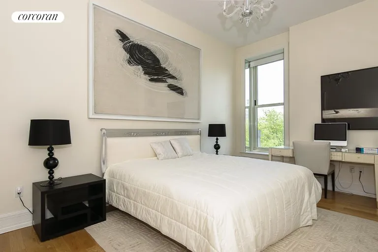 New York City Real Estate | View 1 Central Park South, 507 | Bedroom with Central Park View | View 4