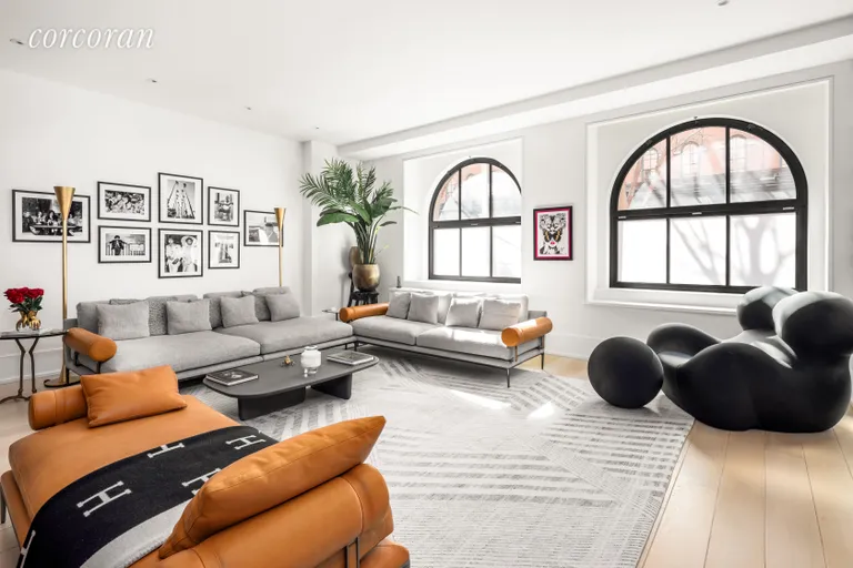 New York City Real Estate | View 443 Greenwich Street, 1B | Living Room | View 2