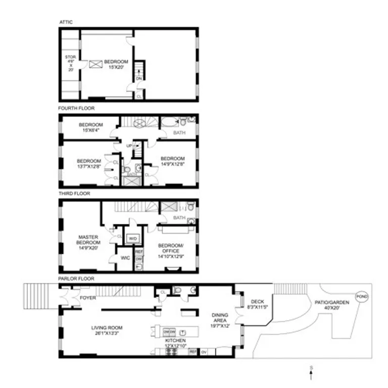 36 Tompkins Place , House | floorplan | View 9