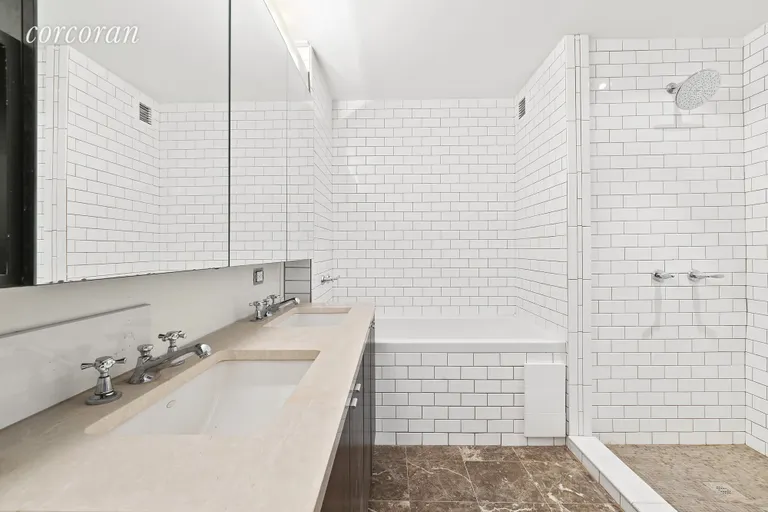 New York City Real Estate | View 215-217 East 96th Street, 40H | Master Bathroom | View 4