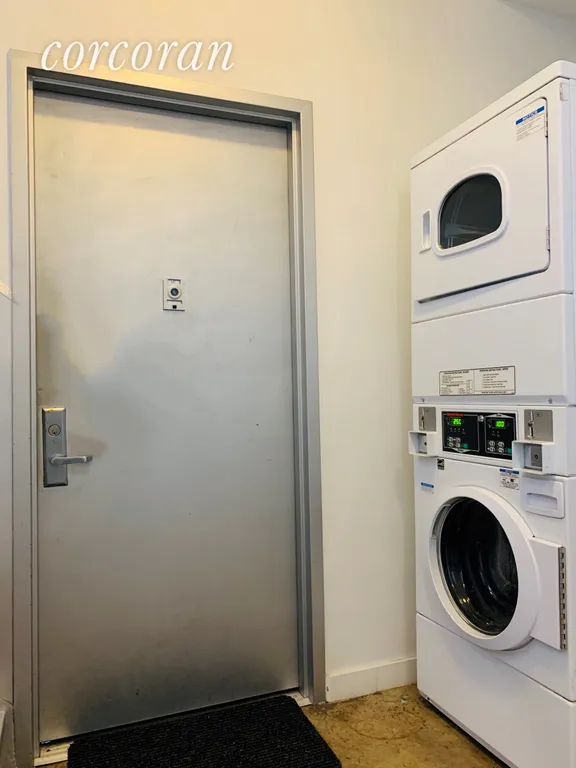 New York City Real Estate | View 161 Roebling Street, 1-E | Washer/Dryer Access Outside The Unit | View 8