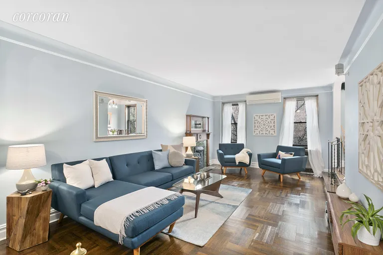 New York City Real Estate | View 125 Ocean Avenue, 2g | Large & Expansive Living Room | View 2