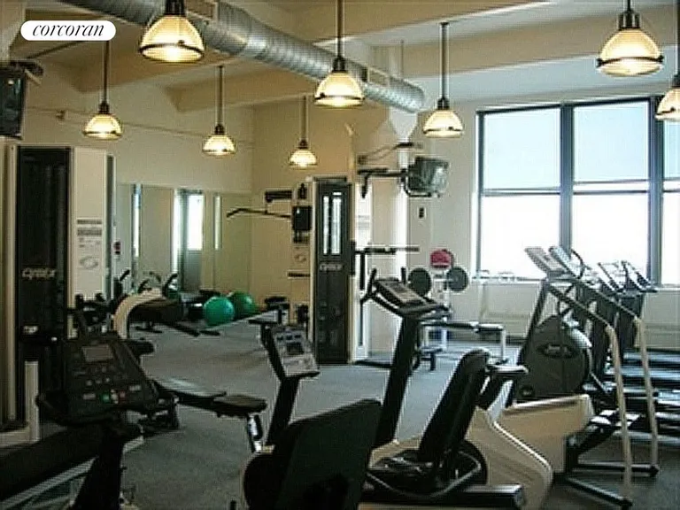 New York City Real Estate | View 1 Main Street, 3F | Common gym | View 7