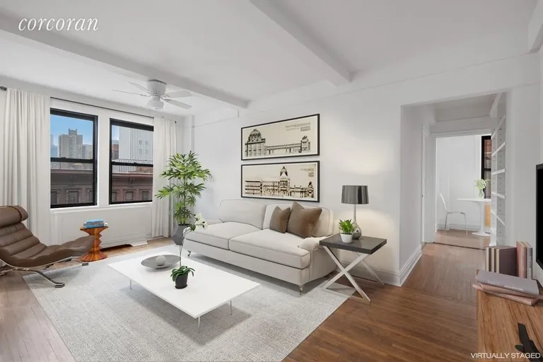 New York City Real Estate | View 457 West 57th Street, 702 | 1 Bed, 1 Bath | View 1