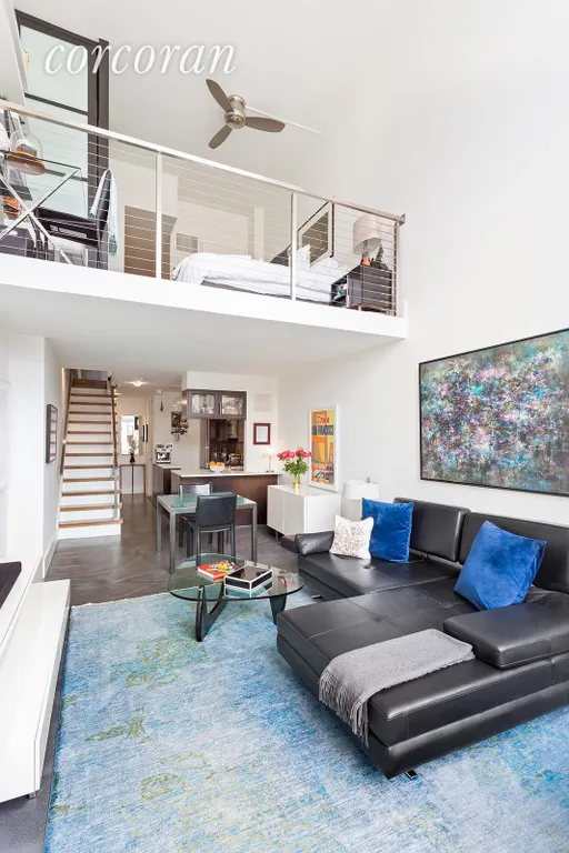 New York City Real Estate | View 201 West 72nd Street, 15N | Loft-like duplex layout | View 3