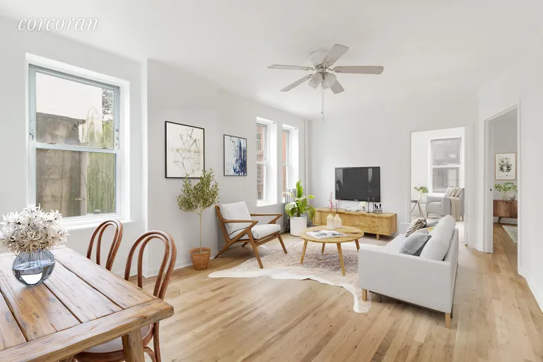 New York City Real Estate | View 111 South 3rd Street, 2C | 2 Beds, 1 Bath | View 1