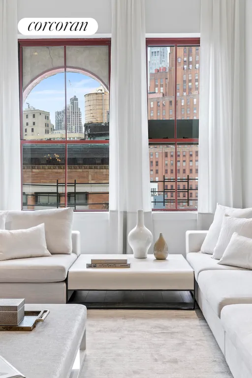 New York City Real Estate | View 27 North Moore Street, 10/11B | Living Room detail | View 4