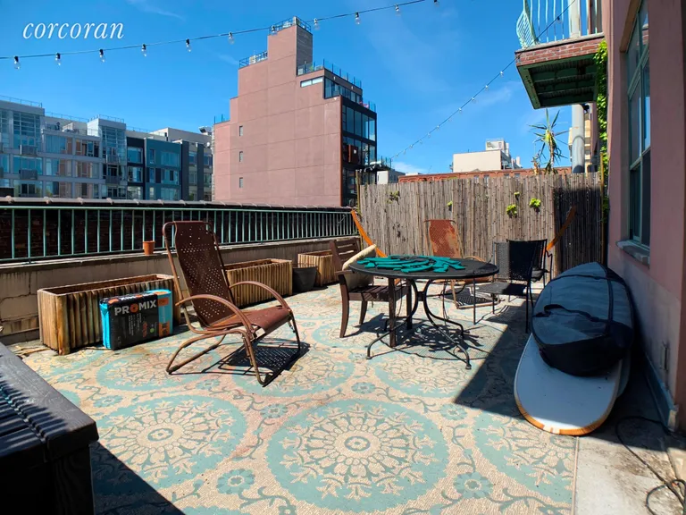 New York City Real Estate | View 234 North 12th Street, 1R | Expansive Private Terrace | View 2