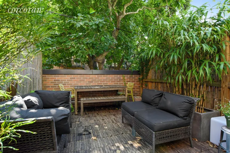 New York City Real Estate | View 70 Berry Street, 6D | Private Garden Cabana | View 5