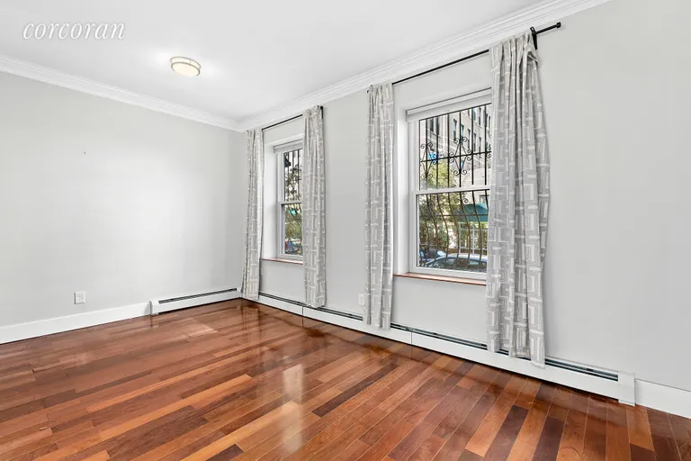New York City Real Estate | View 566 Prospect Place, 1B | Super spacious living room with large windows! | View 3
