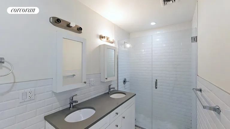 New York City Real Estate | View 871 Park Place, 1R | Master Bathroom | View 2