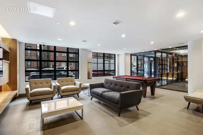 New York City Real Estate | View 2100 Bedford Avenue, 4F | Resident's Lounge in Lobby Area! | View 11