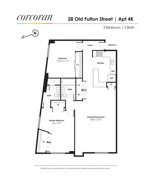 28 OLD FULTON STREET, 4K | floorplan | View 8