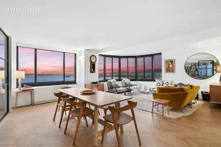 New York City Real Estate | View 200 Rector Place, 27E/F | 3 Beds, 2 Baths | View 1