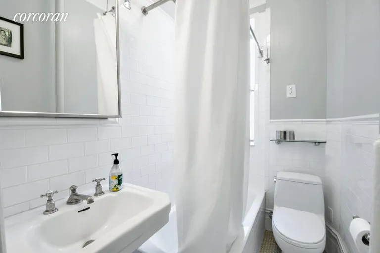 New York City Real Estate | View 237 West 109th Street, 3D | Bath with Window | View 7