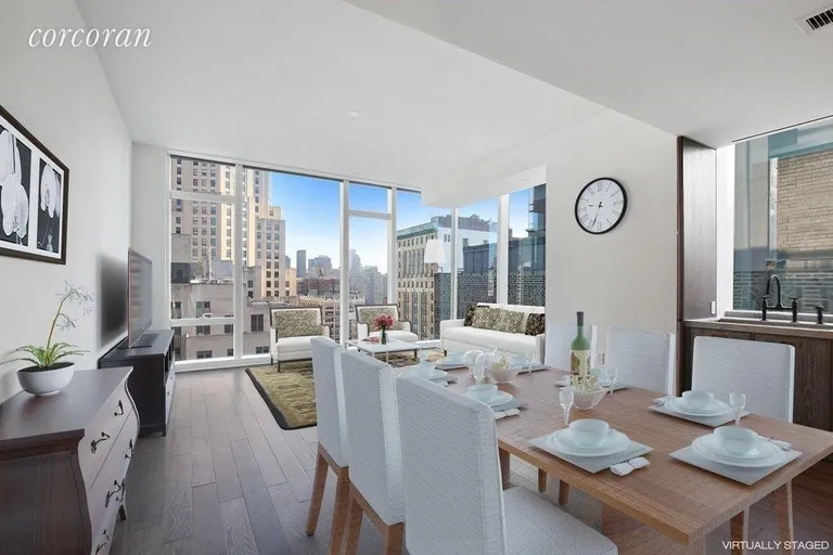 New York City Real Estate | View 45 East 22nd Street, 23-B | 1 Bed, 1 Bath | View 1
