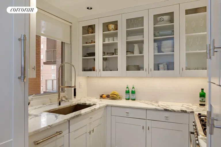 New York City Real Estate | View 108 East 86th Street, 12S | Windowed Kitchen | View 4