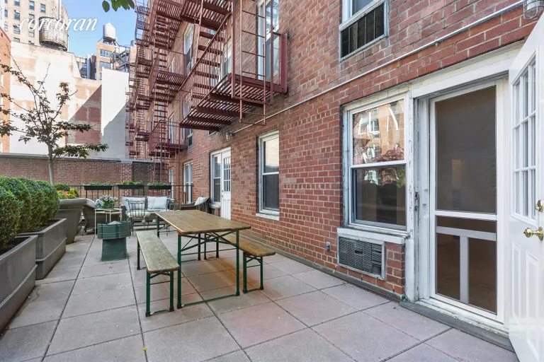New York City Real Estate | View 25 West 13th Street, 1MS | Back Yard | View 10
