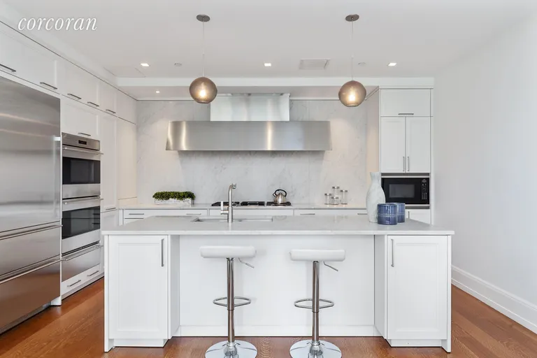 New York City Real Estate | View 10 Madison Square West, 5G | Chef's Kitchen | View 4